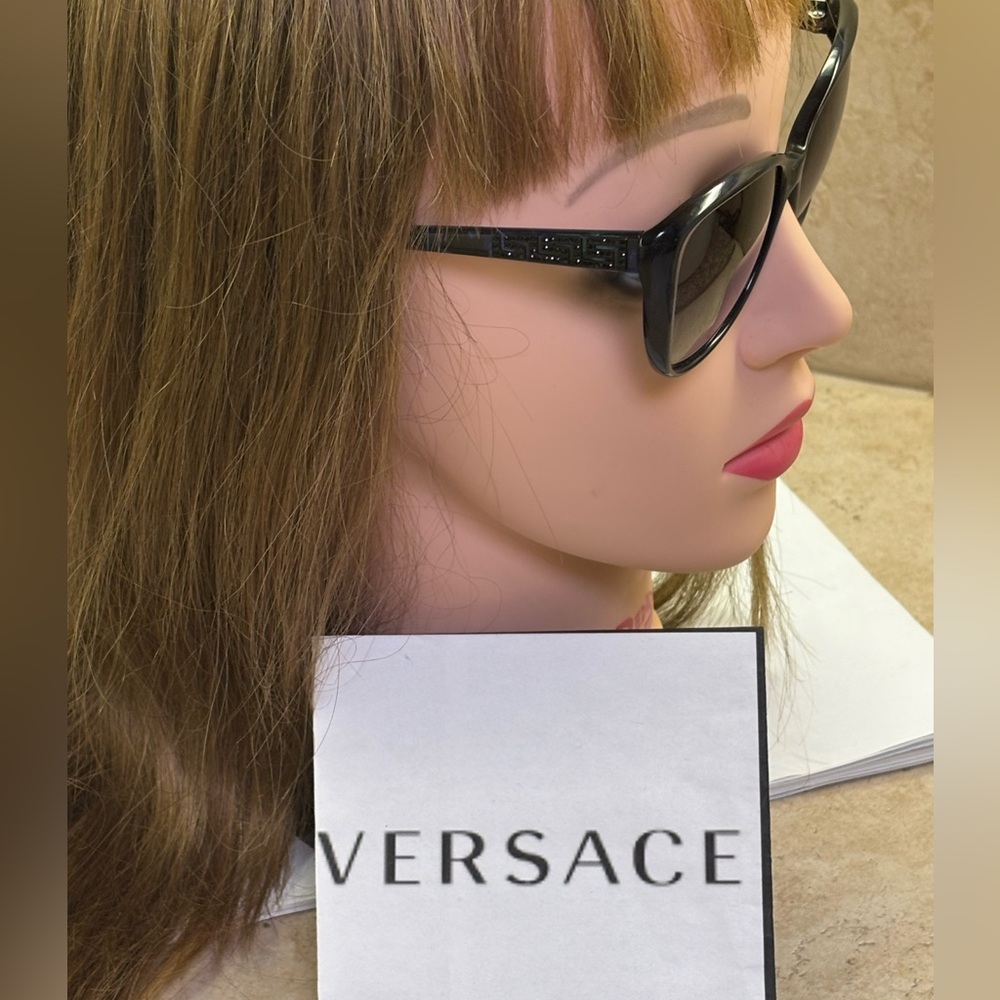 New Versace MOD4264-B 5127/8G. Blue Green Butterfly Shape Sunglasses - Picture 5 of 16